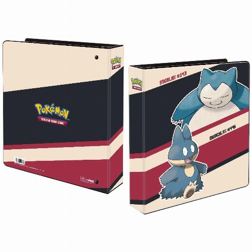 Ultra Pro - 3-Ring 2" Collector Card Album - Pokemon:
Snorlax & Munchlax