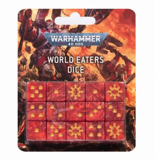 Warhammer 40000 - World Eaters Dice
Pack