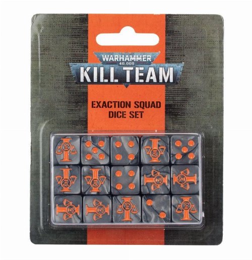 Warhammer 40000: Kill Team - Exaction Squad Dice
Pack