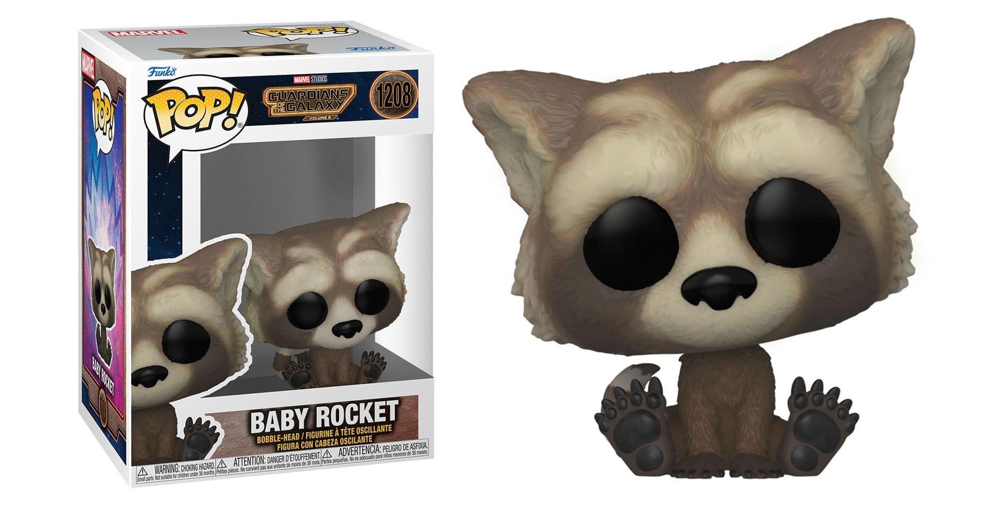 Funko pop Guardians of the Galaxy Rocket Raccoon px Preview NYCC