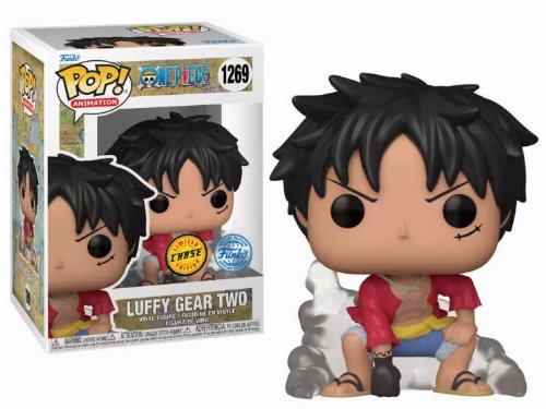 Figures Funko POP! Bundle of 2: One Piece -
Luffy Gear Two #1269 & Chase (Exclusive)