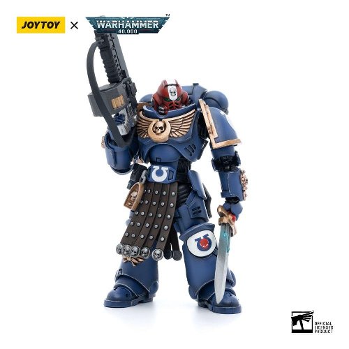 Warhammer 40000 - Ultramarines Intercessor
Veteran Sergeant Brother Aeontas Action Figure
(12cm)