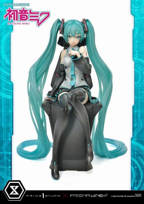 Vocaloid: Hatsune Miku Prisma Wing - Hatsune
Miku Art by neco Statue Figure (34cm)