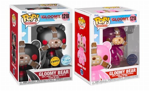 Figure Funko POP! Bundle of 2: Gloomy - Gloomy
Bear (Translucent) #1218 & Chase
(Exclusive)