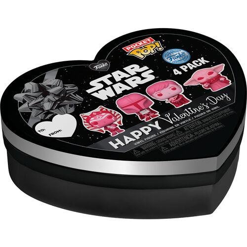 Funko Pocket POP! Star Wars: The Mandalorian - Happy
Valentine's Day 4-Pack Φιγούρες (Exclusive)