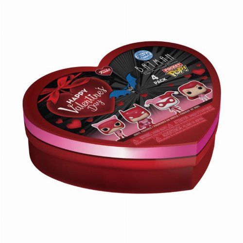Funko Pocket POP! DC Heroes - Happy Valentine's Day
4-Pack Φιγούρες (Exclusive)