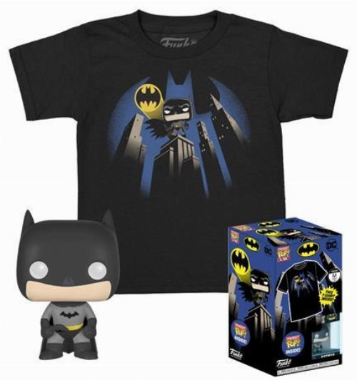 Συλλεκτικό Funko Box: DC Heroes - Batman Pocket POP!
με T-Shirt