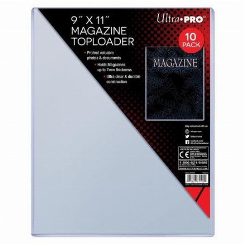 Ultra Pro - Thick Magazine Toploader (10
Pieces)