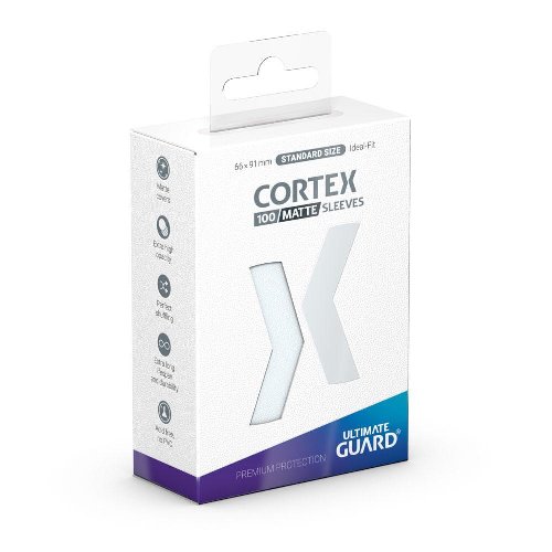 Ultimate Guard Cortex Card Sleeves Standard Size 100ct
- Matte Clear
