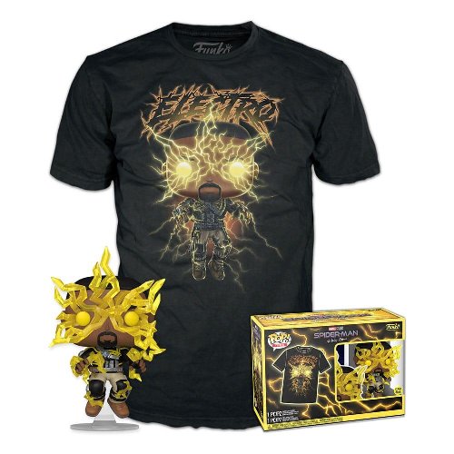 Funko Box: Marvel Spider-Man: No Way Home -
Electro POP! with T-Shirt (L)