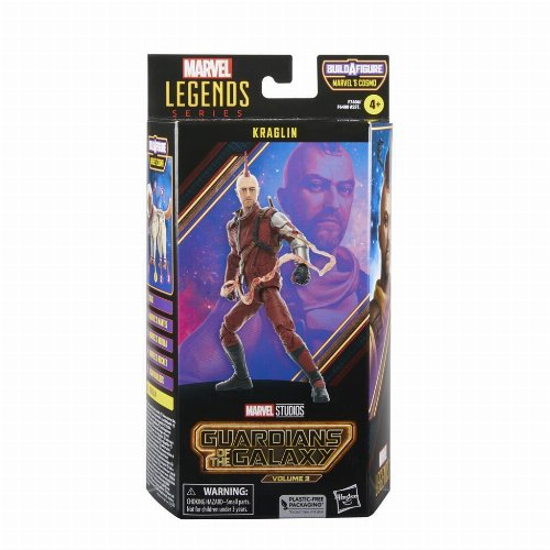 Marvel Legends: Guardians of the Galaxy -
Kraglin Action Figure (15cm) Build-a-Figure Marvel's
Cosmo