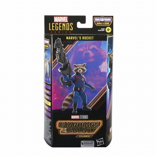 Marvel Legends: Guardians of the Galaxy -
Marvel's Rocket Action Figure (15cm) Build-a-Figure Marvel's
Cosmo