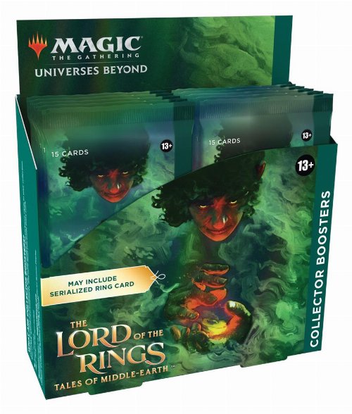 Magic the Gathering Collector Booster Box (12
boosters) - The Lord of the Rings: Tales of
Middle-Earth