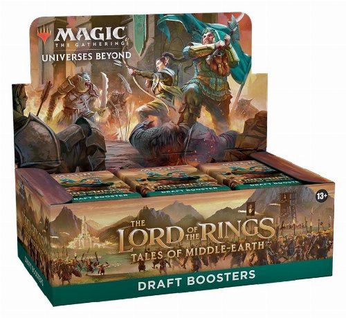 Magic the Gathering Draft Booster Box (36 boosters) -
The Lord of the Rings: Tales of Middle-Earth