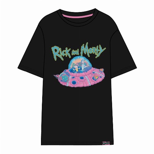 Rick and Morty - Tripping Black T-shirt