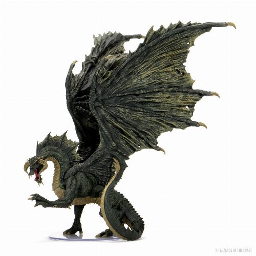 D&D Icons of the Realms Premium Miniature -
Adult Black Dragon