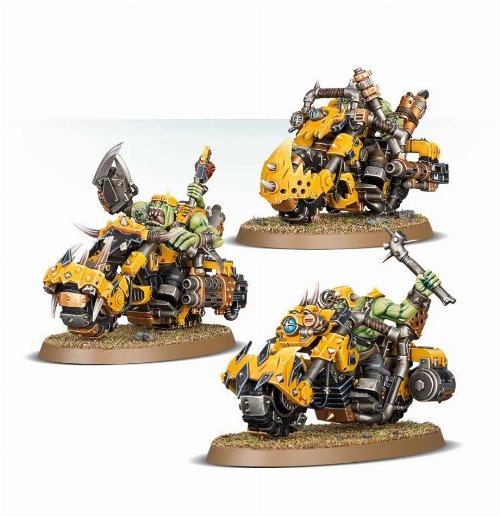 Warhammer 40000 - Orks: Ork Warbiker Mob