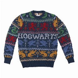Harry Potter - Hogwarts Houses Χριστουγεννιάτικο
Πουλόβερ (L)