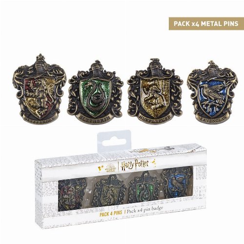 Harry Potter - House Crests 4-Pack Σετ
Καρφίτσες