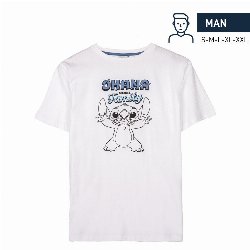 Disney - Stitch Ohana White T-shirt (L)