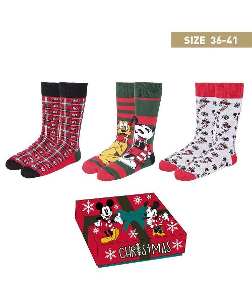 Disney - Mickey Mouse 3-Pack Κάλτσες (Μέγεθος
36-41)