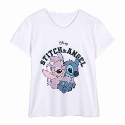 Disney - Stitch & Angel White T-shirt
(XS)