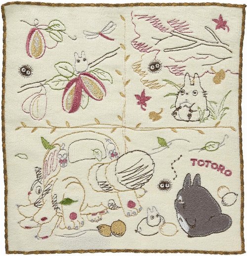 Studio Ghibli - My Neighbor Totoro V5 Mini Towel
(25x25cm)