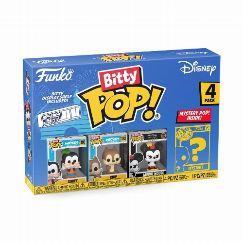 Funko Bitty POP! Disney - Goofy, Chip, Minnie Mouse
& Chase Mystery 4-Pack Φιγούρες