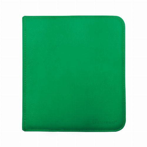 Ultra Pro 12-Pocket Zippered Pro-Binder -
Green