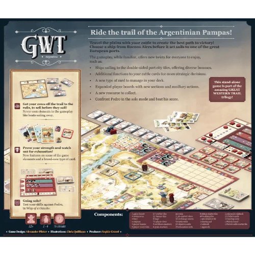 Board Game Great Western Trail:
Argentina