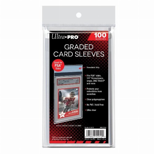 Ultra Pro - Graded Card Sleeves for PSA (100
τεμάχια)