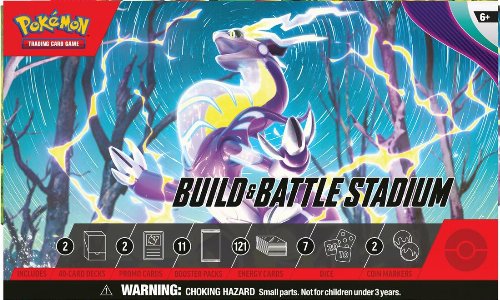 Pokemon TCG Scarlet & Violet - Build & Battle
Stadium Box
