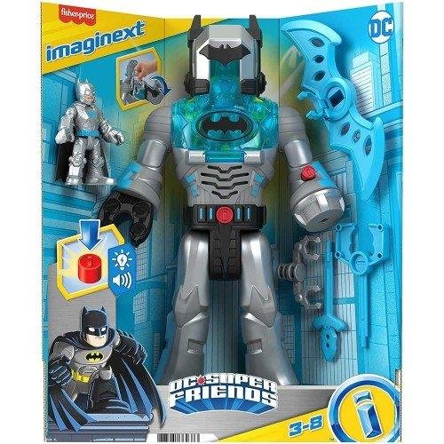 Imaginext: DC Super Friends - Batman (Grey) Insider & Exo Suit (HMK88)