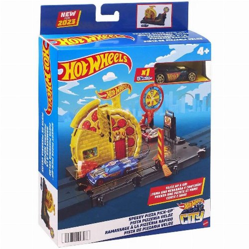 Hot Wheels City - Speedy Pizza Pick-Up
(HKX44)
