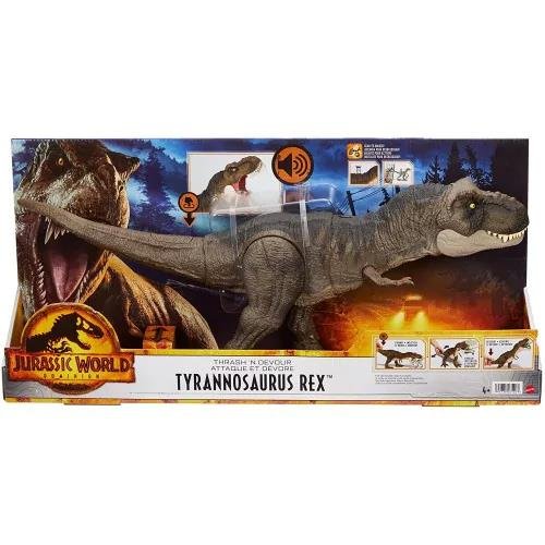 Παιχνίδι Jurassic World Dominion: Tyrannosaurus Rex Thrash 'N Devour (HDY55)