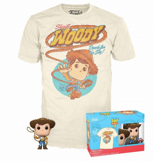 Συλλεκτικό Funko Box: Toy Story 4 - Woody POP! με
T-Shirt