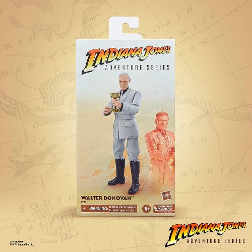 Indiana Jones: Adventure Series - Walter Donovan
Φιγούρα Δράσης (15cm)