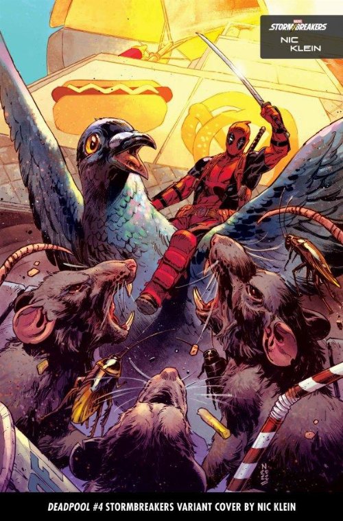 Τεύχος Κόμικ Deadpool #4 Klein Stormbreakers Variant
Cover