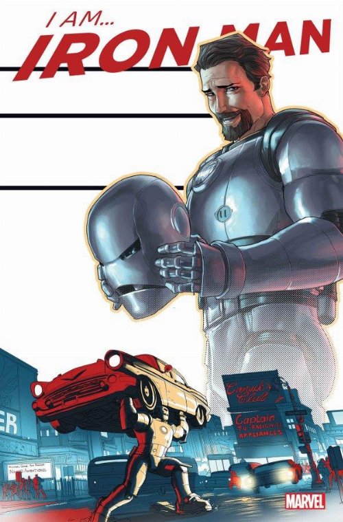 I Am Iron Man #1 Woods Variant Cover