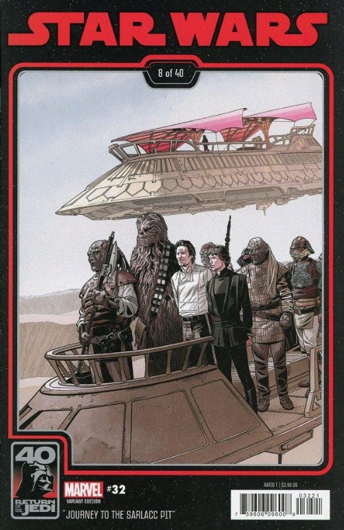 Τεύχος Κόμικ Star Wars #32 Sprouse Return Of The Jedi
40th Anniversary Variant Cover