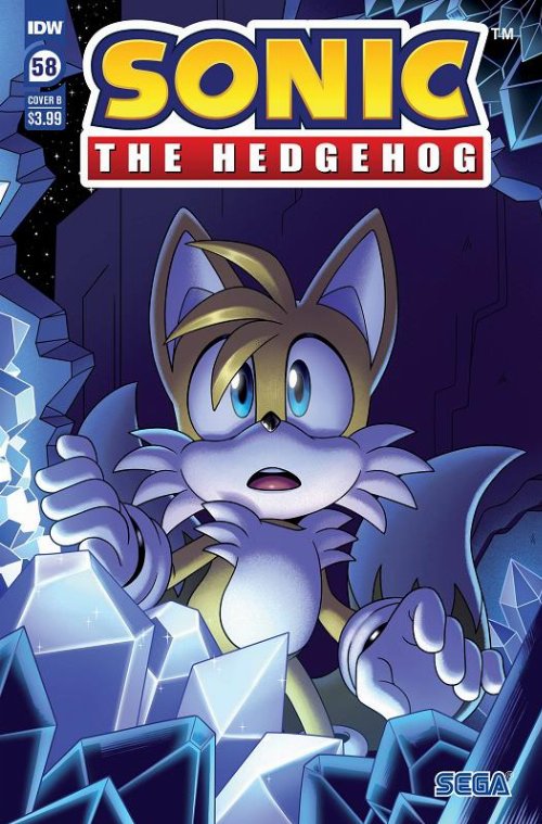 Τεύχος Κόμικ Sonic The Hedgehog #58 Cover
B