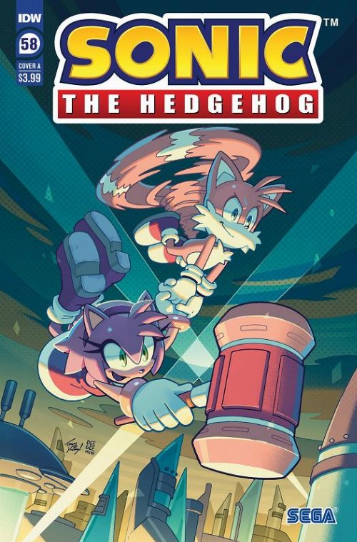 Τεύχος Κόμικ Sonic The Hedgehog #58