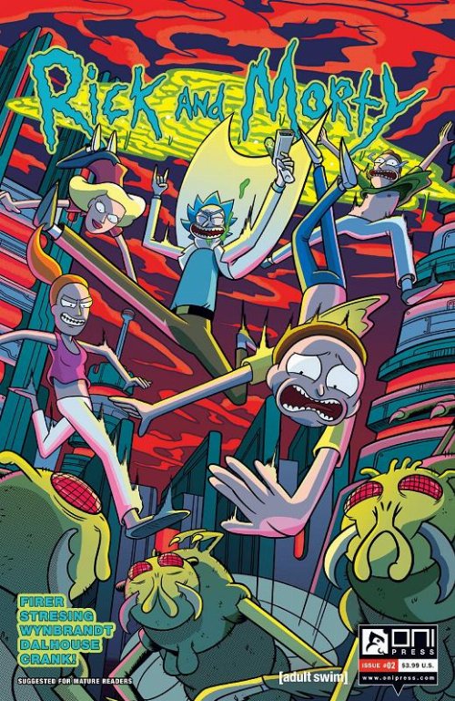 Τεύχος Κόμικ Rick And Morty #2 Cover B
