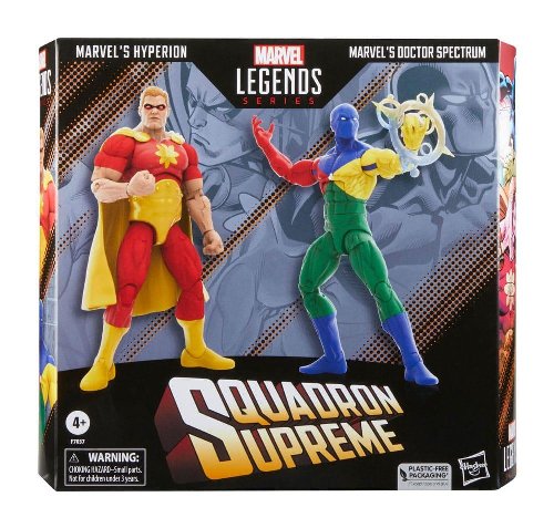 Marvel Legeds: Squadron Supreme - Marvel's
Hyperion & Marvel's Doctor Spectrum 2-Pack Action Figures
(15cm)