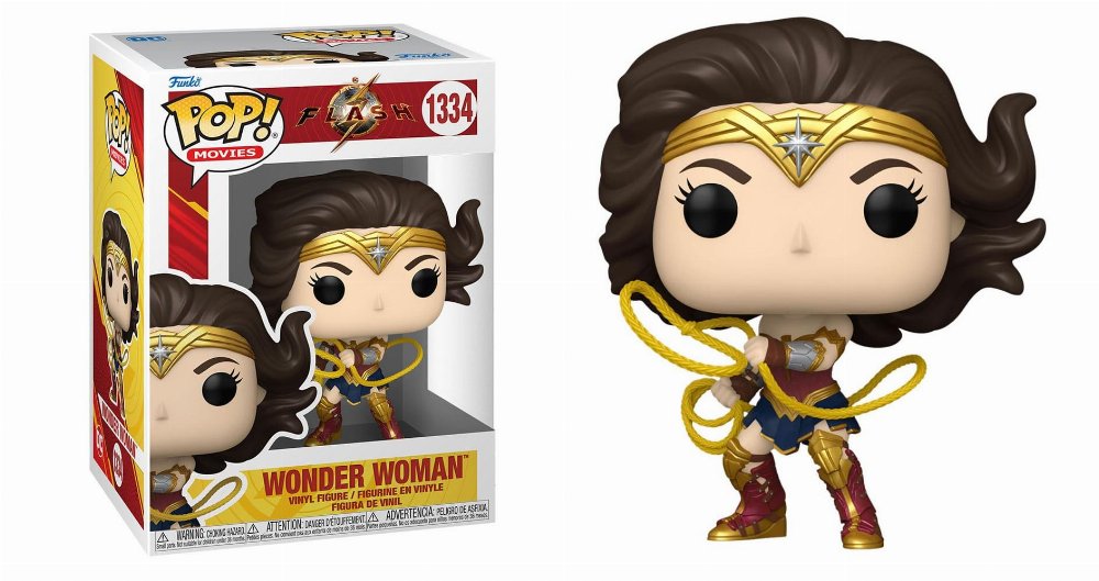 Funko POP! Movies: The Flash Wonder Woman 3.8-in Vinyl Figure | GameStop