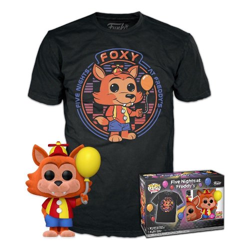 Συλλεκτικό Funko Box: Five Nights at Freddy's -
Balloon Foxy POP! με T-Shirt