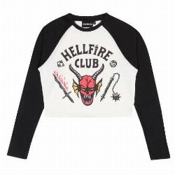 Stranger Things - Hellfire Crop Top Sweatshirt
(S)