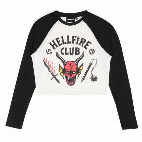 Stranger Things - Hellfire Crop Top Sweatshirt
(S)