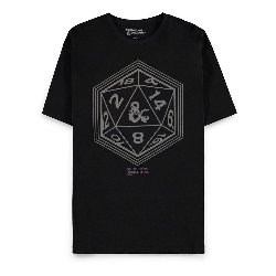 Dungeons and Dragons - Dice Logo Black T-Shirt
(S)