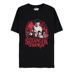 Stranger Things - Group Poster Black T-Shirt
(S)